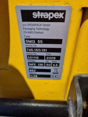 2009 Strapex SMG55 automatic strapping machine - 5