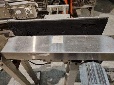 2018 Atwell Self Adhesive Label Applicator with Section of Steel Slat Conveyor - 6