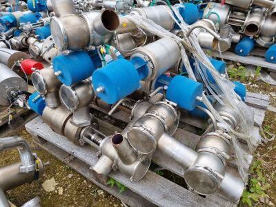 1 x pallet approx 13 assorted tuchenhagen actuated valves - 3