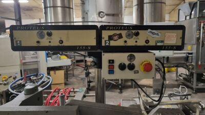 Harland Proteus 155-S Twin Head Labeller with Bottle Stabiliser - 2