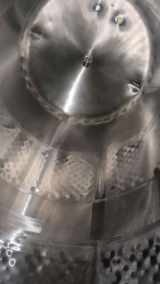 JV Norwest Stainless Steel Cylindro Conical Fermenter with Antivac Valve Bottom Manway - 2