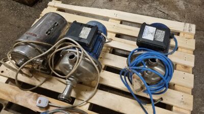 Pallet of Assorted Single Phase Centrifugal Pumps - 3
