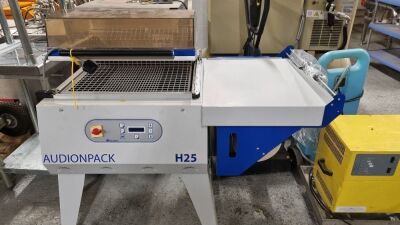 2020 Audion Elektro Audionpack H25 Semi Automatic Shrink Hood Packing Machine