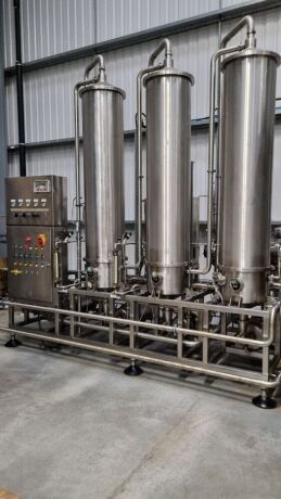 Mojonnier type 2D018H Stainless Steel Skid Mounted Dearation Plant