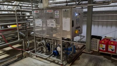 Stainless Steel Mobile Moravek Twin Tank, Twin Pump CIP System