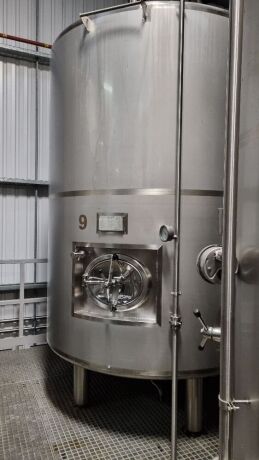 2015 Staes Stainless Steel 6850 Litre Jacketed Tank