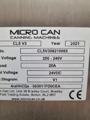 2021 Micro Can Inline Can Filling System - 9