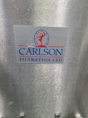 Stainless Steel Mobile Carlson Plate Filter with 21 Plates