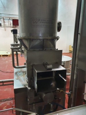 Stainless Steel Wincanton Engineering Cheese Tower 5000mm x 500mm Diameter - 2