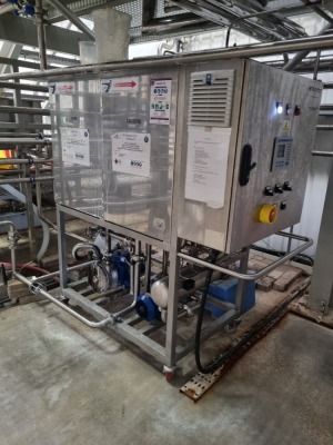 Stainless Steel Mobile Moravek Twin Tank, Twin Pump CIP System - 3