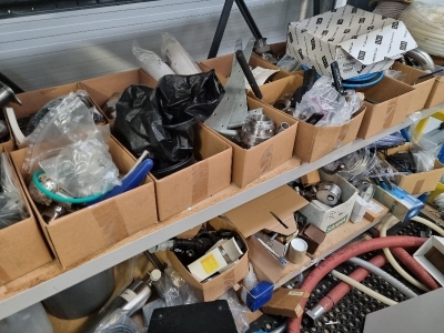 3 Shelves of Assorted Spares- S/S Fittings Seals etc - 2