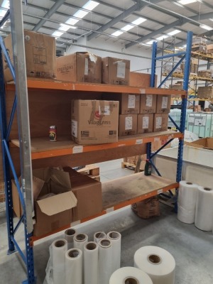 3 Shelf Racking Section