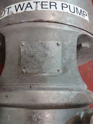 APV 2-3-9 Pum Pump Serial Number D19442MT with 7" Impeller & 7.5kW Motor - 3
