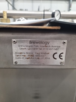 2016 Brewology 3 Head Kegging Cleaning & Filling Machine - 4