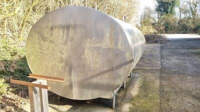 Dari Kool Stainless Steel Insulated Horizontal Tank with Top Manway - 4
