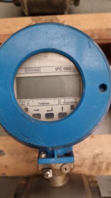 Krohne 1 1/2" Digital Flow Meter with Display