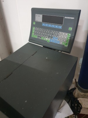 Bizerba type NT18 Checkweigher with GT240 Label Printer - 2