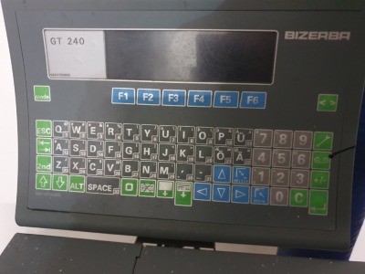 Bizerba type NT18 Checkweigher with GT240 Label Printer - 3