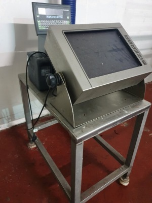 Bizerba type NT18 Checkweigher with GT240 Label Printer - 5