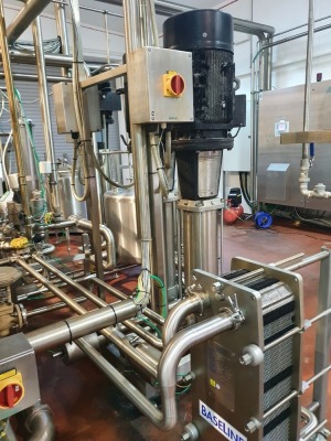 TENDER LOT 2007 DSS / Tetra Pak Reverse Osmosis Plant with Triple pass polisher operated at 15,000 litres per hour producing 24% solids. - 7