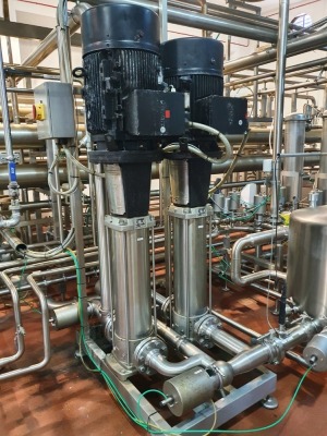 TENDER LOT 2007 DSS / Tetra Pak Reverse Osmosis Plant with Triple pass polisher operated at 15,000 litres per hour producing 24% solids. - 8