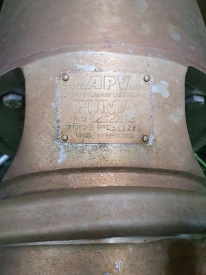 APV 2-3-9 Puma Pump Serial Number D5472MT - 2