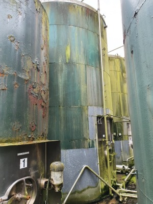 Pasch Silkeborg 40,000 Litre Stainless Steel Insulated Silo - 5500mm x 3600mm Diameter