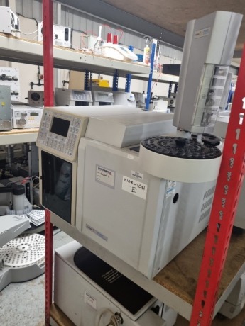 Varian model CP3800 Gas Chromatograph with Varian CP8400 Autosampler and Varian /Bruker 1200 Quadrupole MS/MA Mass Spectrometer