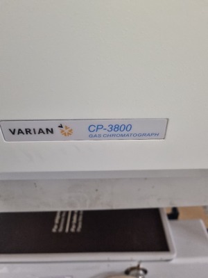 Varian model CP3800 Gas Chromatograph with Varian CP8400 Autosampler and Varian /Bruker 1200 Quadrupole MS/MA Mass Spectrometer - 3