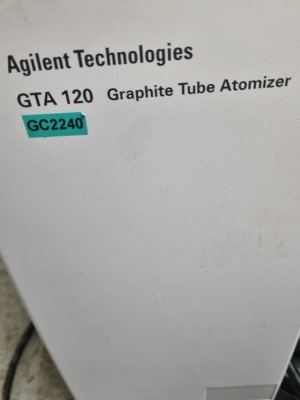 Agilent Technologies model 200 Series A Atomic Absorption System with Agilent SPS-3 Autosampler, Agilent GTA-120 Graphite Tube Atomiser, Agilent PSD 120 Programmable Sample Dispenser - 6