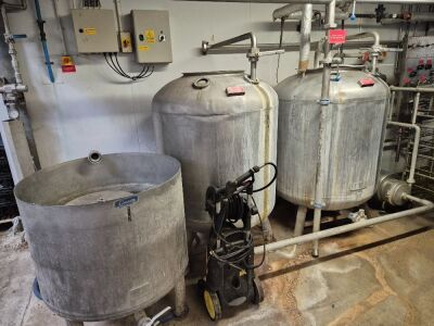 2 Tank CIP Set Single Channel with Pump