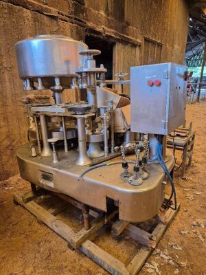12/4 Rotary Glass Bottle Filler