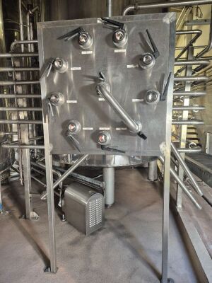 10 Port 2" Stainless Steel Flow Plate