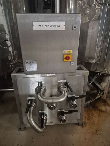 7 Port 2" Stainless Steel Flow Plate