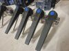 4 x 1" RJT Stainless Steel Butterfly Valves with Handles