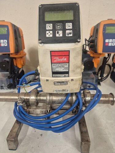 Danfoss MAGFLO MAG 5000 2" Stainless Steel Flow Meter on Stand