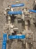 2" Stainless Steel 3 Way Ball Divert Valves