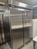 Inomax Model CFP 2114 Stainless Steel Double Door Fridge