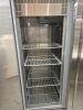 Inomax Model CFP 2114 Stainless Steel Double Door Fridge - 2