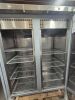 Inomax Model CFP 2114 Stainless Steel Double Door Fridge - 4