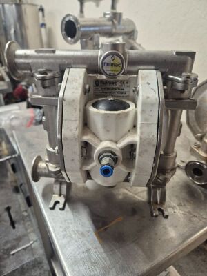 2016 Fluimac PF0100-HTTST3-AB Air Operated Diaphragm Pump