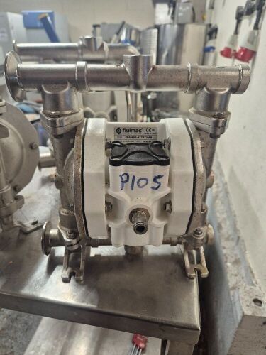 2021 Fluimac PF0060-HTTST3-AB Air Operated Diaphragm Pump