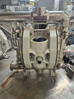2021 Fluimac PF0120-HTTST3-AB Air Operated Diaphragm Pump