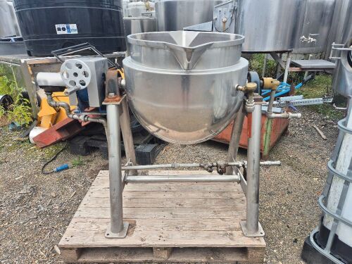 Skerman Circa 200 Litre Jacketed & Tilting Cooking Pan